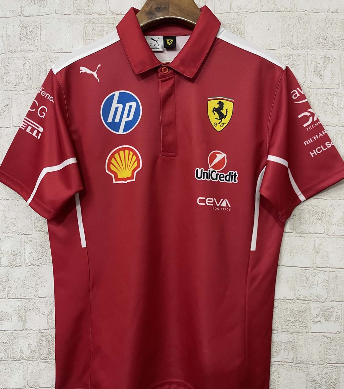 ferrari f1 polo shirt